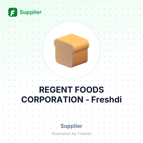 REGENT FOODS CORPORATION – summary card, no photo uploaded yet
