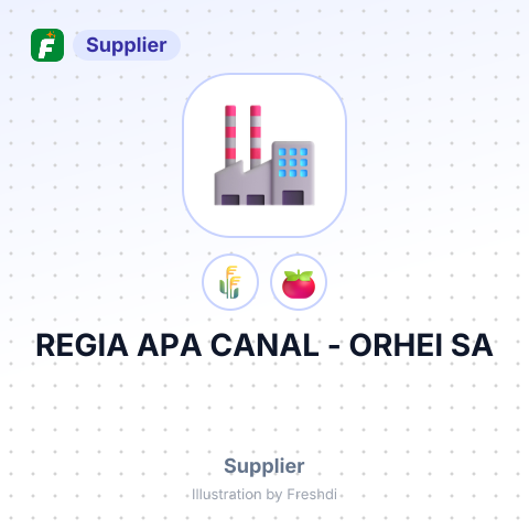 REGIA APA CANAL - ORHEI SA – summary card, no photo uploaded yet