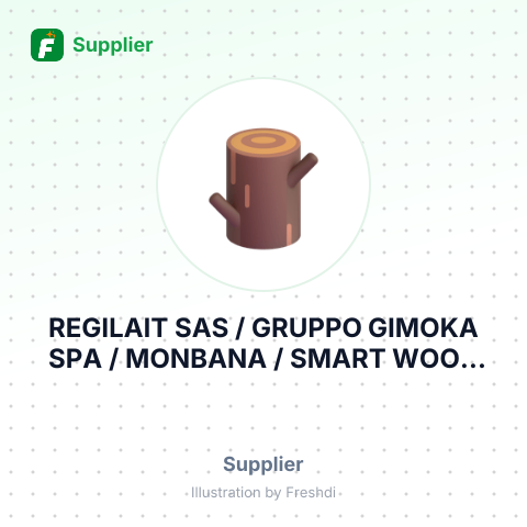 REGILAIT SAS / GRUPPO GIMOKA SPA / MONBANA / SMART WOOD CZECH SRO – summary card, no photo uploaded yet
