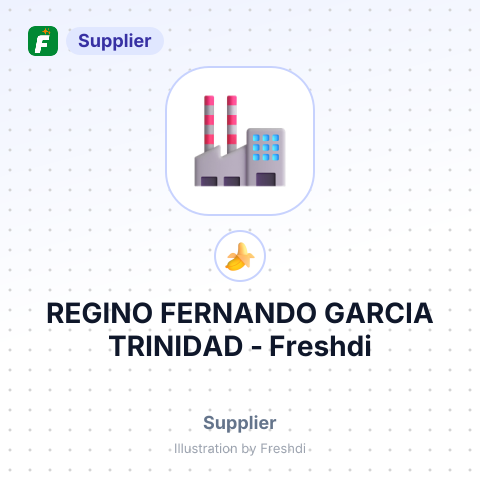 REGINO FERNANDO GARCIA TRINIDAD – summary card, no photo uploaded yet