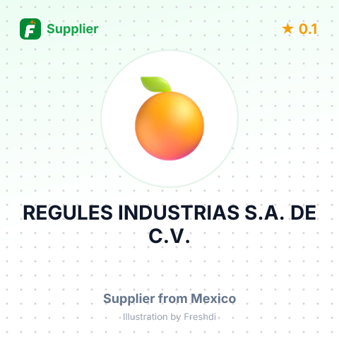 REGULES INDUSTRIAS S.A. DE C.V. – summary card, no photo uploaded yet