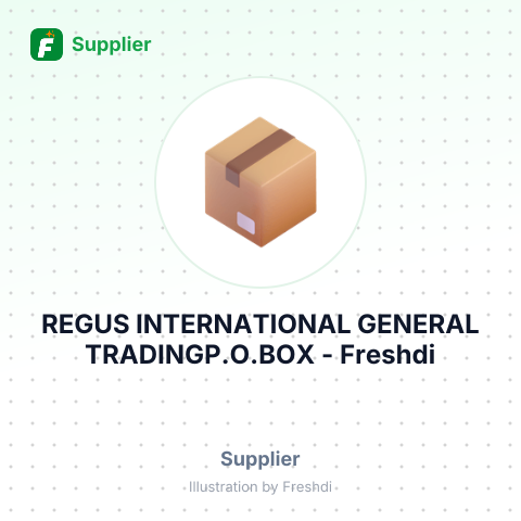 REGUS INTERNATIONAL GENERAL TRADINGP.O.BOX – summary card, no photo uploaded yet