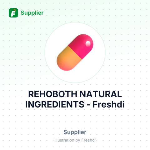REHOBOTH NATURAL INGREDIENTS – summary card, no photo uploaded yet