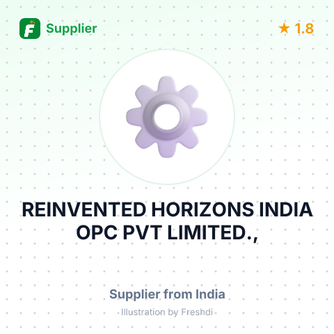 REINVENTED HORIZONS INDIA OPC PVT LIMITED., – summary card, no photo uploaded yet