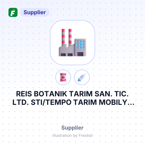 REIS BOTANIK TARIM SAN. TIC. LTD. STI/TEMPO TARIM MOBILYA TEKSTILL MEDICAL – summary card, no photo uploaded yet