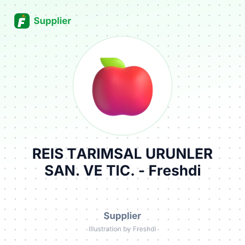 REIS TARIMSAL URUNLER SAN. VE TIC. – summary card, no photo uploaded yet