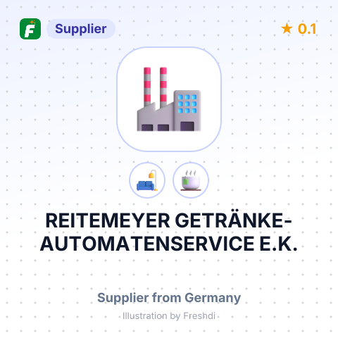 REITEMEYER GETRÄNKE-AUTOMATENSERVICE E.K. – summary card, no photo uploaded yet