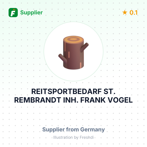 REITSPORTBEDARF ST. REMBRANDT INH. FRANK VOGEL – summary card, no photo uploaded yet