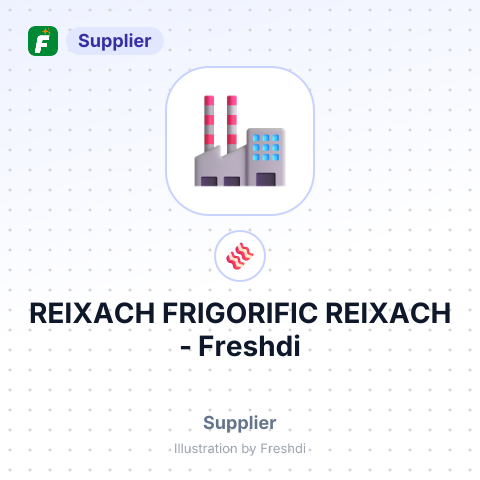 REIXACH FRIGORIFIC REIXACH – summary card, no photo uploaded yet