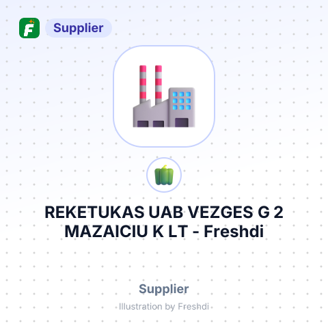 REKETUKAS UAB VEZGES G 2 MAZAICIU K LT – summary card, no photo uploaded yet