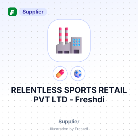 RELENTLESS SPORTS RETAIL PVT LTD – summary card, no photo uploaded yet