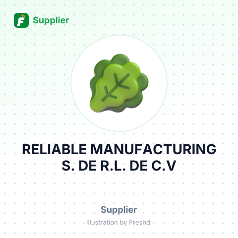 RELIABLE MANUFACTURING S. DE R.L. DE C.V – summary card, no photo uploaded yet