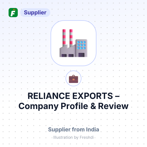 RELIANCE EXPORTS – summary card, no photo uploaded yet