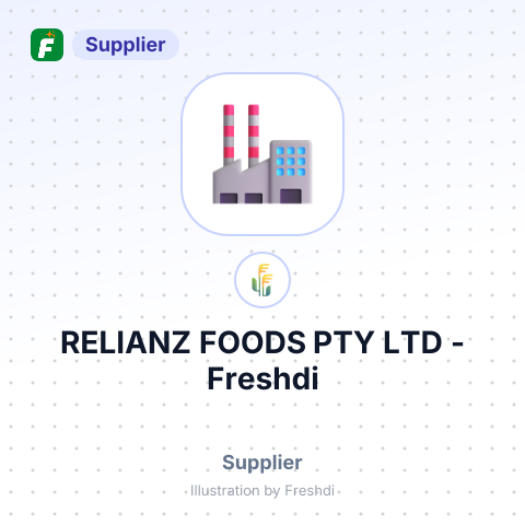 RELIANZ FOODS PTY LTD – summary card, no photo uploaded yet