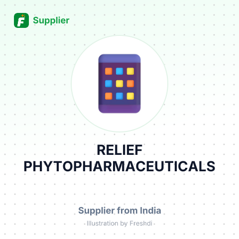RELIEF PHYTOPHARMACEUTICALS – summary card, no photo uploaded yet