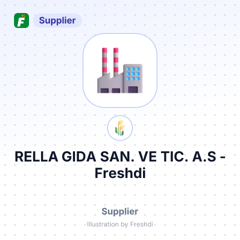 RELLA GIDA SAN. VE TIC. A.S – summary card, no photo uploaded yet