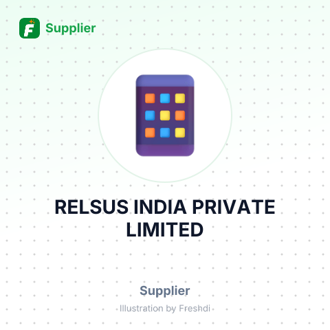 RELSUS INDIA PRIVATE LIMITED – summary card, no photo uploaded yet