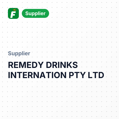 REMEDY DRINKS INTERNATION PTY LTD – summary card, no photo uploaded yet