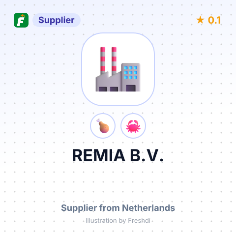 REMIA B.V. – summary card, no photo uploaded yet