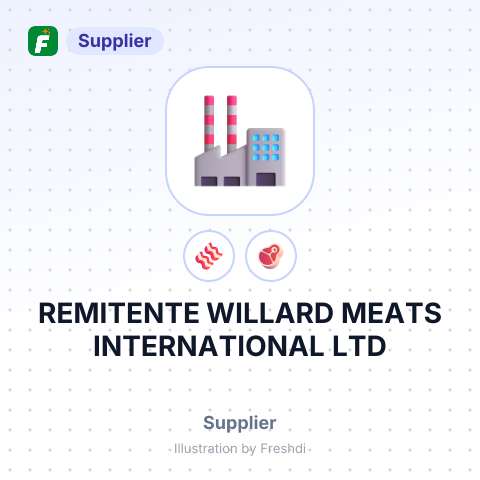 REMITENTE WILLARD MEATS INTERNATIONAL LTD – summary card, no photo uploaded yet