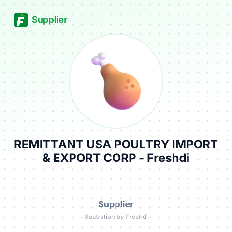 REMITTANT USA POULTRY IMPORT & EXPORT CORP – summary card, no photo uploaded yet