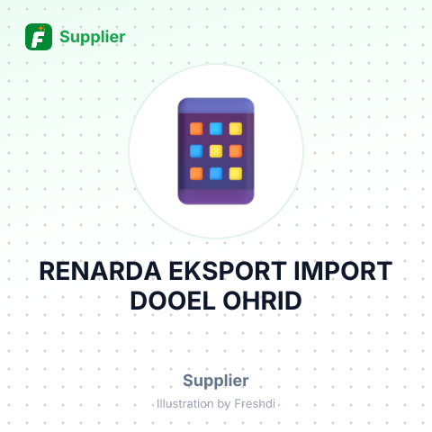 RENARDA EKSPORT IMPORT DOOEL OHRID – summary card, no photo uploaded yet