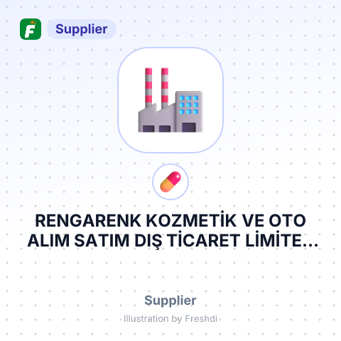 RENGARENK KOZMETİK VE OTO ALIM SATIM DIŞ TİCARET LİMİTED ŞİRKETİ – summary card, no photo uploaded yet