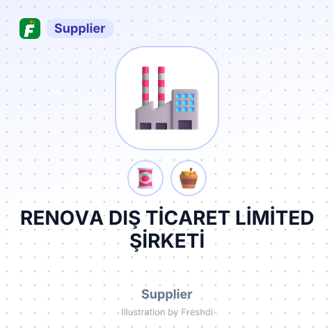 RENOVA DIŞ TİCARET LİMİTED ŞİRKETİ – summary card, no photo uploaded yet