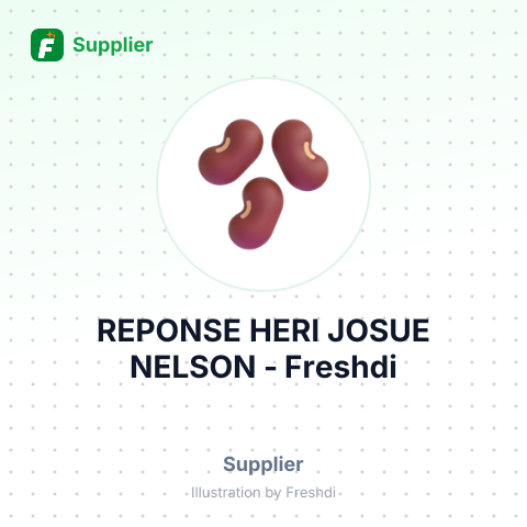 REPONSE HERI JOSUE NELSON – summary card, no photo uploaded yet