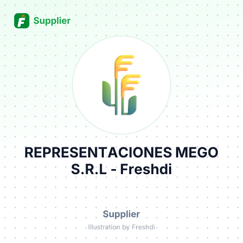 REPRESENTACIONES MEGO S.R.L – summary card, no photo uploaded yet