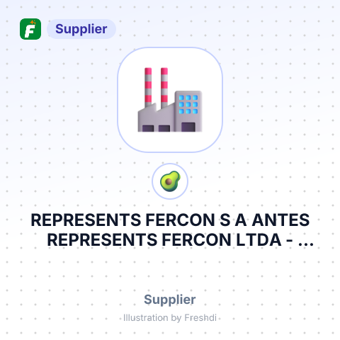 REPRESENTS FERCON S A ANTES REPRESENTS FERCON LTDA – summary card, no photo uploaded yet