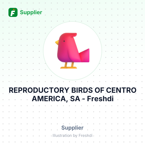 REPRODUCTORY BIRDS OF CENTRO AMERICA, SA – summary card, no photo uploaded yet