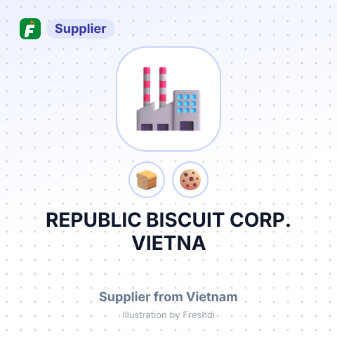 REPUBLIC BISCUIT CORP. VIETNA – summary card, no photo uploaded yet