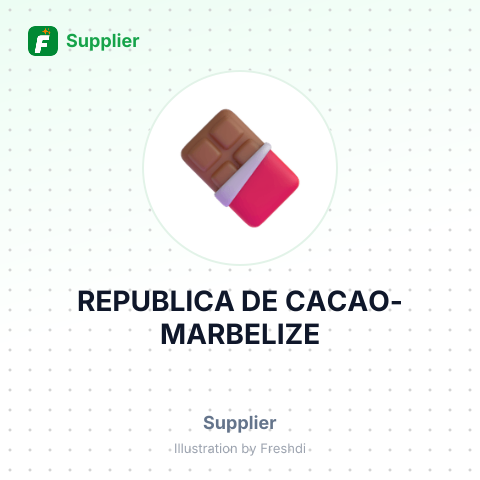REPUBLICA DE CACAO-MARBELIZE – summary card, no photo uploaded yet