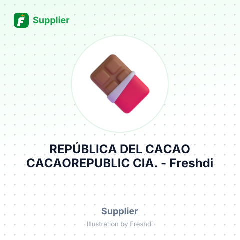 REPÚBLICA DEL CACAO CACAOREPUBLIC CIA. – summary card, no photo uploaded yet