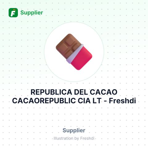 REPUBLICA DEL CACAO CACAOREPUBLIC CIA LT – summary card, no photo uploaded yet