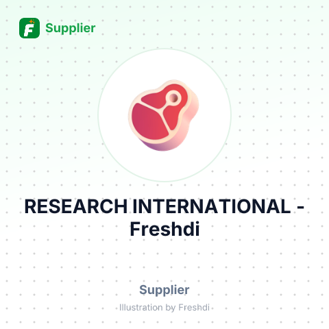 RESEARCH INTERNATIONAL – summary card, no photo uploaded yet