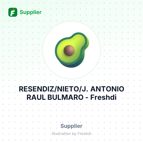 RESENDIZ/NIETO/J. ANTONIO RAUL BULMARO – summary card, no photo uploaded yet