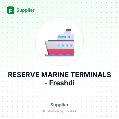 RESERVE MARINE TERMINALS – summary card, no photo uploaded yet