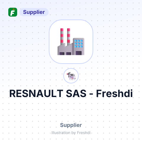 RESNAULT SAS – summary card, no photo uploaded yet