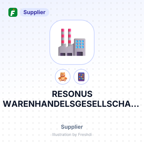 RESONUS WARENHANDELSGESELLSCHAFT MB – summary card, no photo uploaded yet