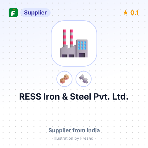 RESS Iron & Steel Pvt. Ltd.  – summary card, no photo uploaded yet