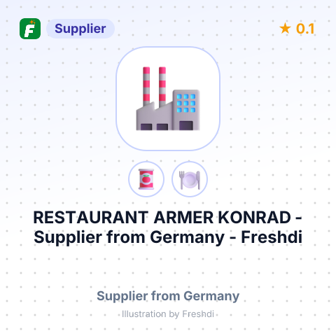 RESTAURANT ARMER KONRAD – summary card, no photo uploaded yet