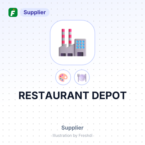 RESTAURANT DEPOT – summary card, no photo uploaded yet