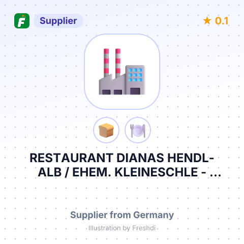 RESTAURANT DIANAS HENDL-ALB / EHEM. KLEINESCHLE – summary card, no photo uploaded yet