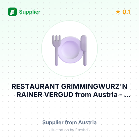 RESTAURANT GRIMMINGWURZ'N RAINER VERGUD – summary card, no photo uploaded yet