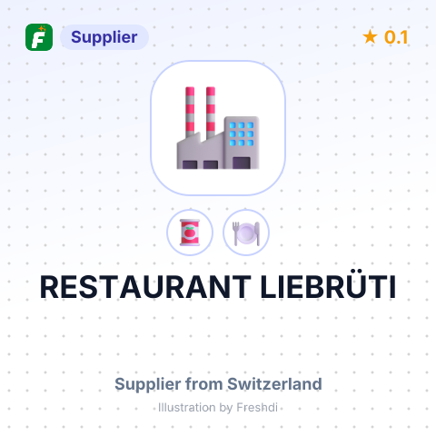 RESTAURANT LIEBRÜTI – summary card, no photo uploaded yet