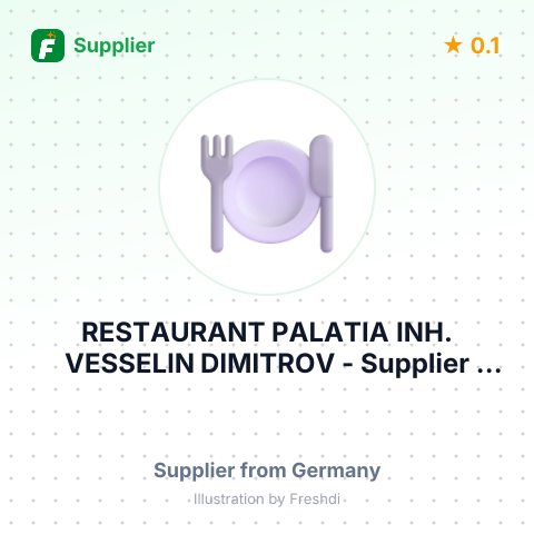 RESTAURANT PALATIA INH. VESSELIN DIMITROV – summary card, no photo uploaded yet