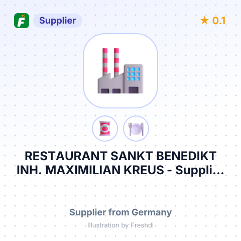 RESTAURANT SANKT BENEDIKT INH. MAXIMILIAN KREUS – summary card, no photo uploaded yet