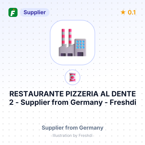 RESTAURANTE PIZZERIA AL DENTE 2 – summary card, no photo uploaded yet